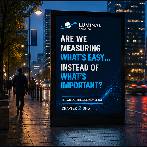 Are We Measuring What is Easy... Instead of What is Important?