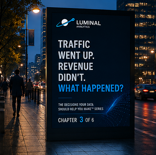 Traffic Went Up. Revenue Didn't. What Happened?